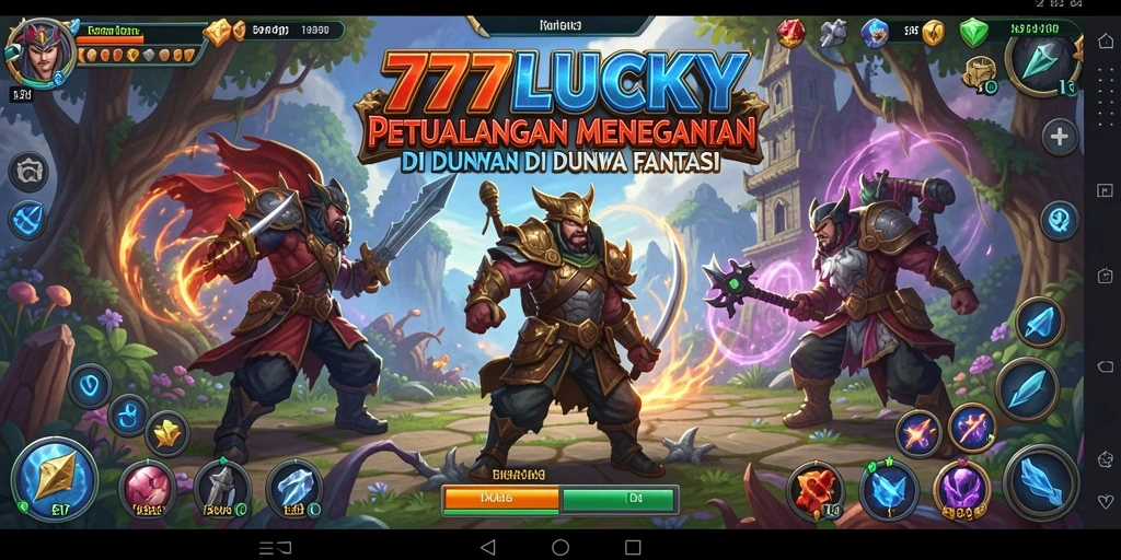 Gameplay menarik dalam 777LUCKY yang penuh petualangan.