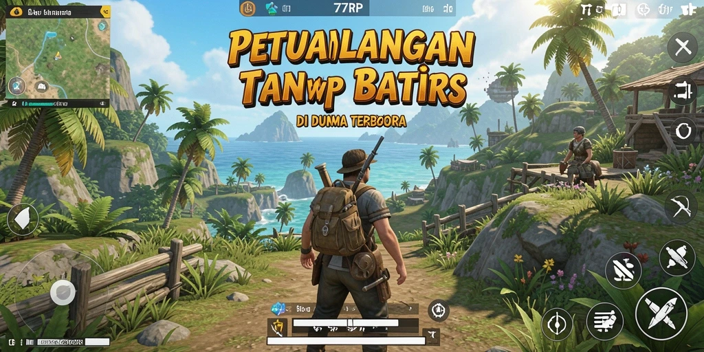 Tampilkan gameplay menyenangkan di dunia terbuka 77RP.