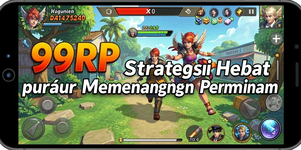 Screenshot gameplay 99RP yang menunjukkan aksi strategis yang mendebarkan.