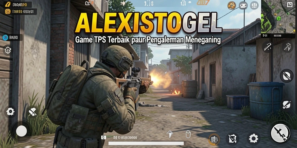 Screenshot gameplay ALEXISTOGEL yang menampilkan aksi pertempuran yang mendebarkan.