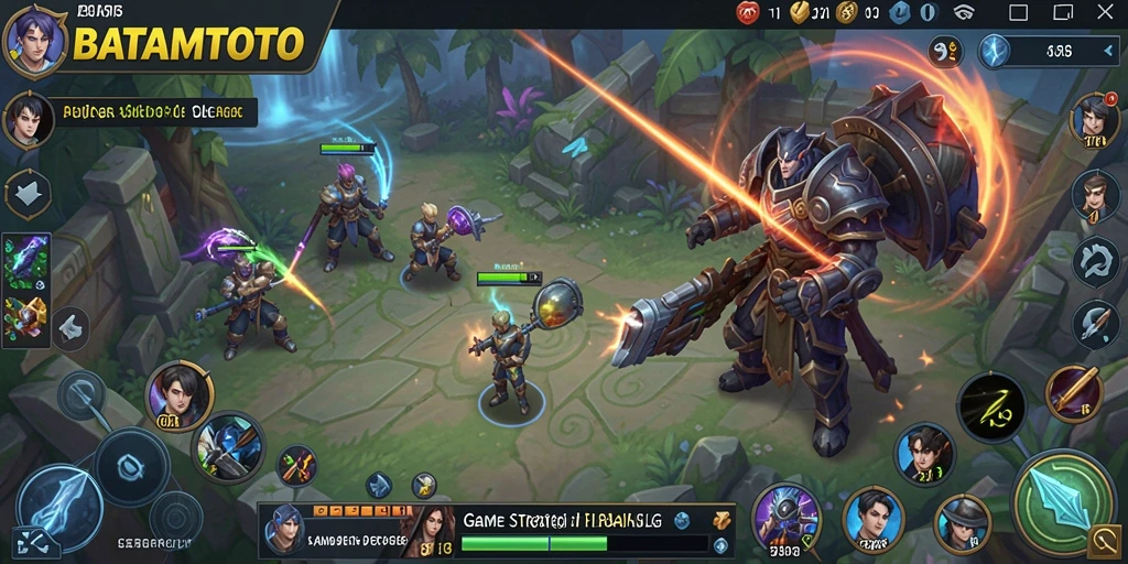 Tampilan menarik dari gameplay strategis BATAMTOTO.