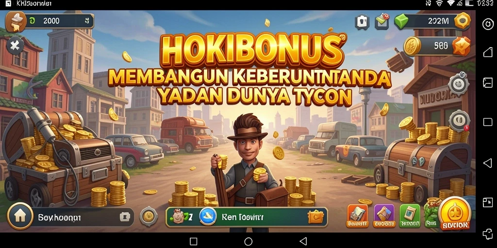 Tampilan gameplay HOKIBONUS yang menarik dan penuh strategi Tycoon.