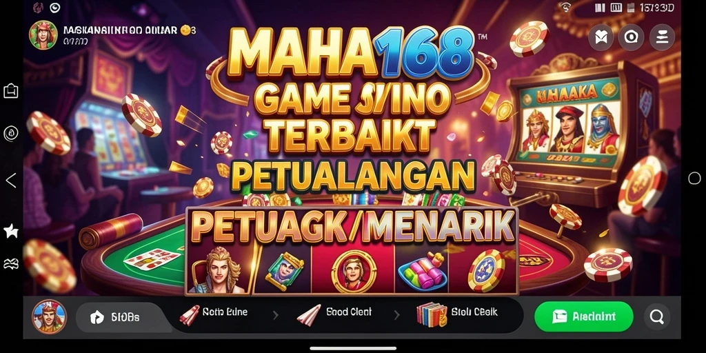 Screenshot gameplay <strong>MAHA168</strong> menampilkan pengalaman Kasino yang menarik.