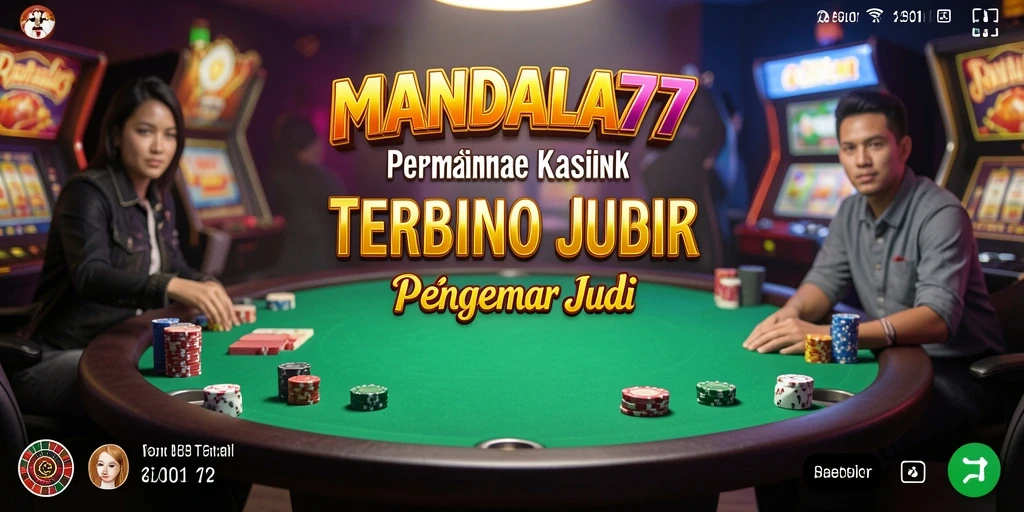 Tampilan gameplay mendebarkan dari MANDALA77 di dalam kasino virtual.