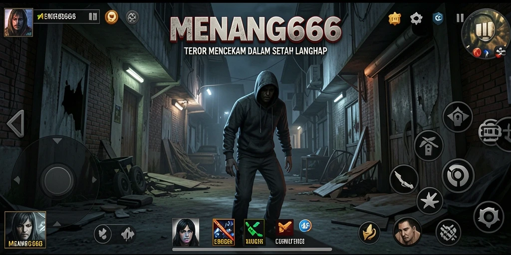 Tangkapan layar menunjukkan suasana mencekam dalam gameplay MENANG666.