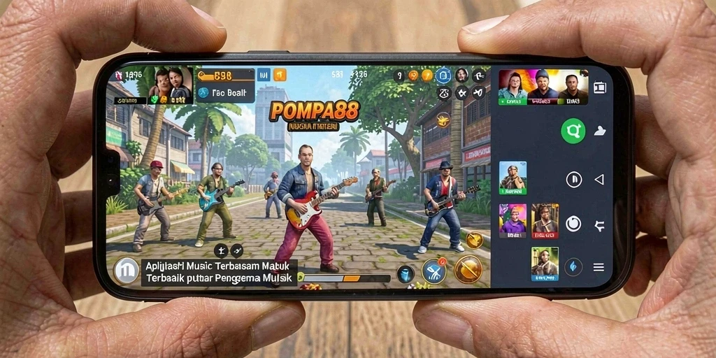 Tampilan gameplay POMPA88 yang seru dan interaktif.