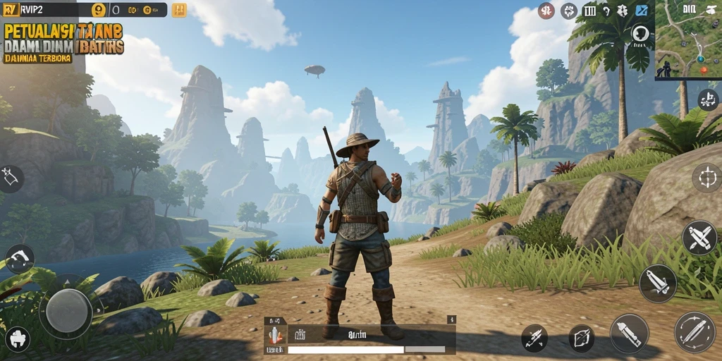 Gameplay Open World yang mendebarkan dan penuh petualangan.